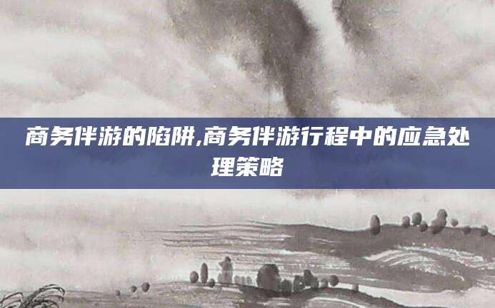 乐山商务伴游的陷阱,商务伴游行程中的应急处理策略